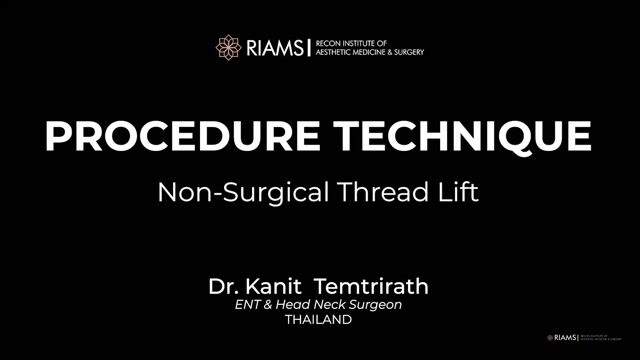 Thread Lift by Dr Kanit Temtrirath