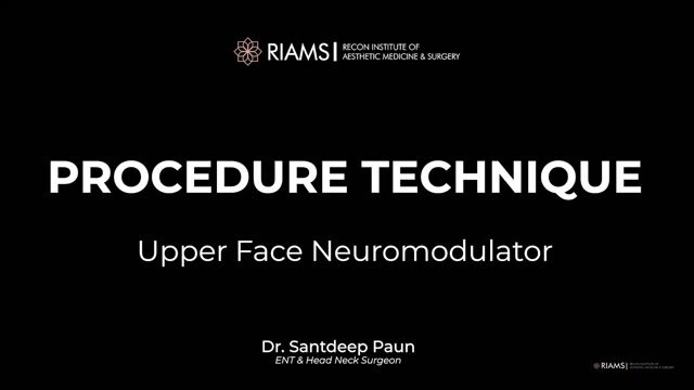 Neuromodulator Male Patient by Dr Santdeep Paun